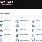 Portal informacyjny i ogłoszeniowy dla mieszkańców Nowego Sącza